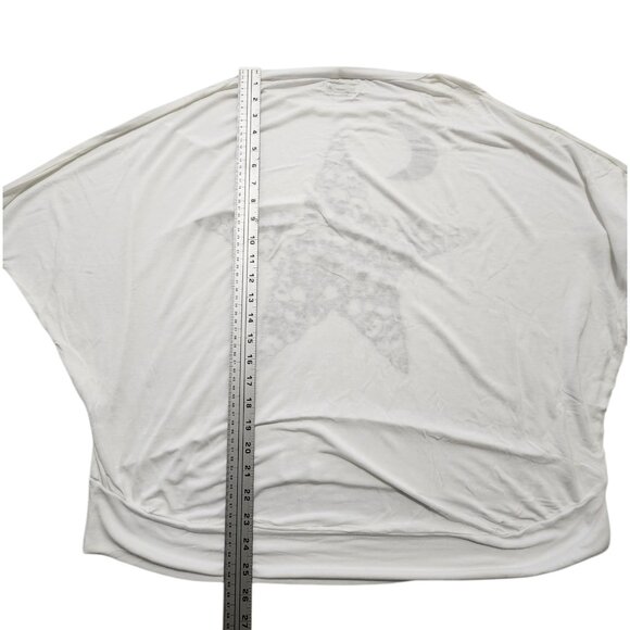 Lauren‎ Moshi Oversized Top Skull Star And Moon Size XS/S - Picture 4 of 7